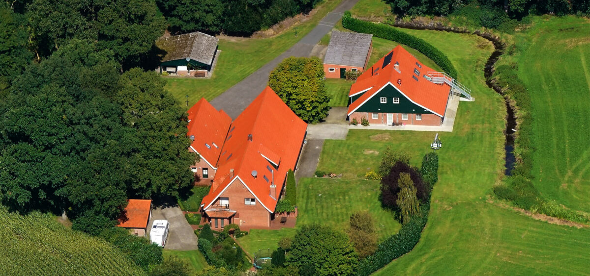 Gästehaus Rötterink Luftbild